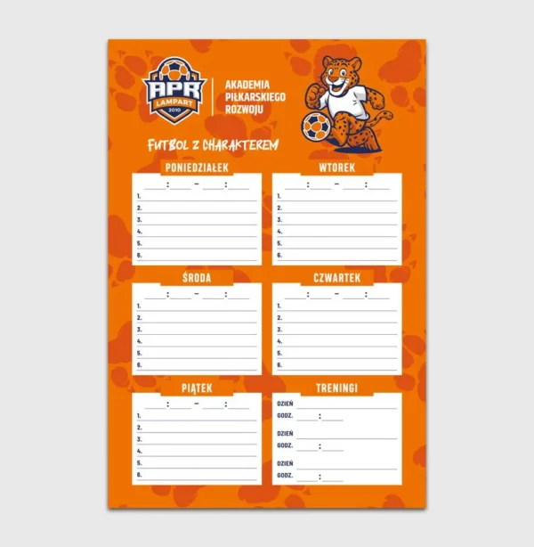 Plan Lekcji APR Lampart Pomarańczowy