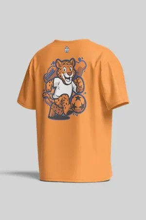 Koszulka Casual Pomarańczowa APR Lamparcik