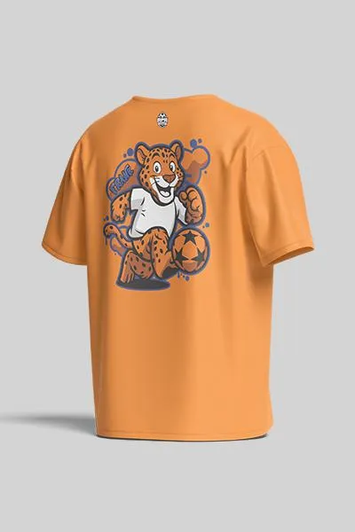 Koszulka Casual Pomarańczowa APR Lamparcik