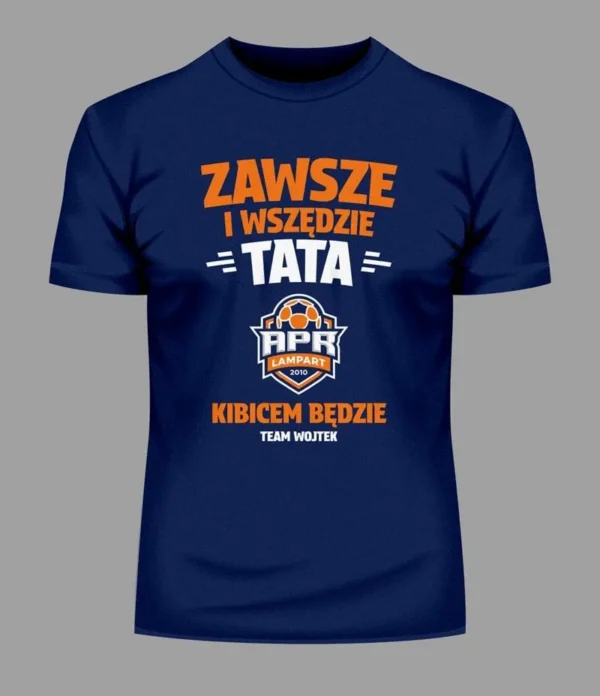 Koszulka Kibica Granatowa APR Lampart Dla Taty