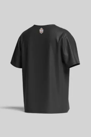 Koszulka Casual Czarna APR Lampart