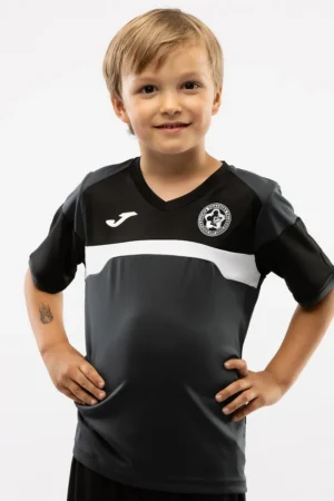 Koszulka Akademii Piłkarskiej Falubaz Czarno-szara