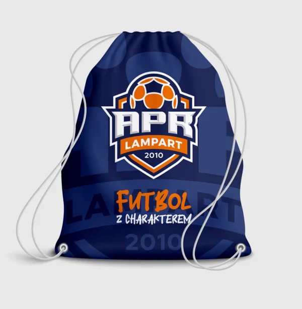 Worek Granatowy Herb APR Lampart