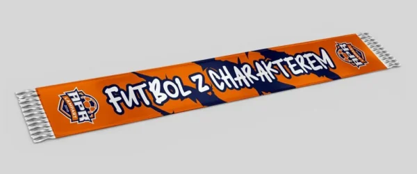 Szalik Kibica Pomarańczowy APR Lampart