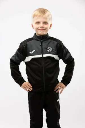 Bluza Dresowa Akademii Piłkarskiej Falubaz Czarno-szara