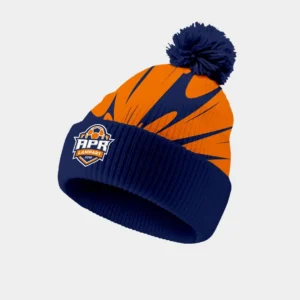 Czapka z Pomponem APR Lampart Pomarańczowo-granatowa