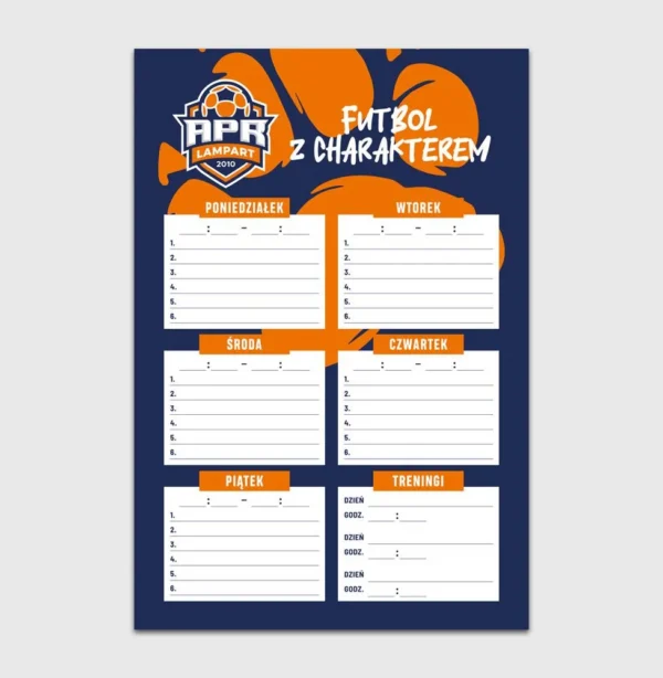 Plan Lekcji APR Lampart Pomarańczowa Łapa