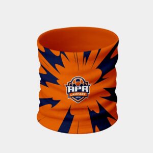 Komin Polarowy APR Lampart Pomarańczowy