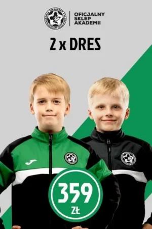 Zestaw - Dwa Komplety Dresowe Akademii Piłkarskiej Falubaz