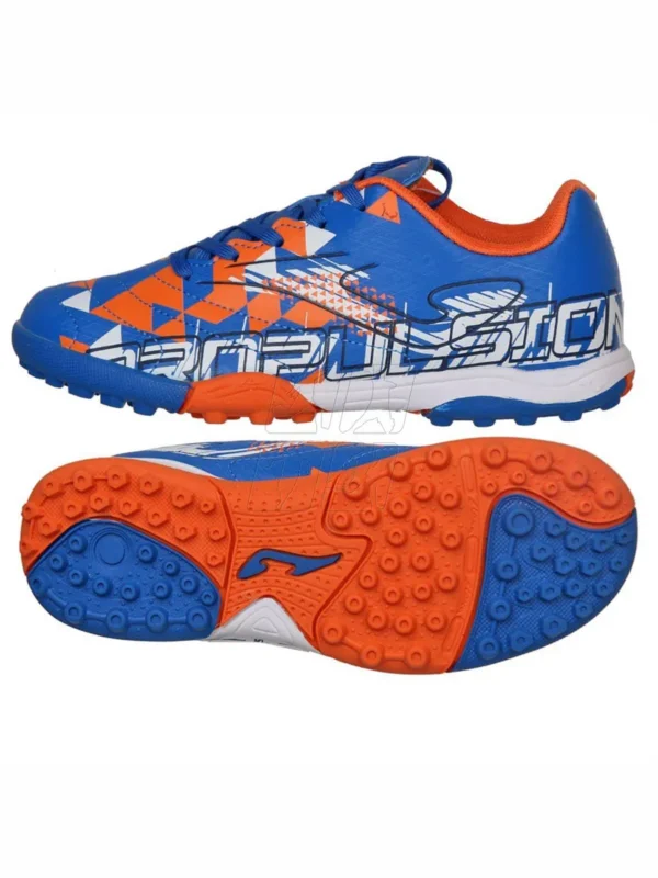 Buty Joma Turf Propulsion Pomarańczowo-niebieskie