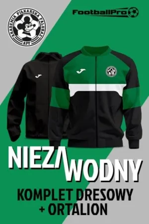 Komplet Dresowy Akademii Piłkarskiej Falubaz Zielony+Ortalion