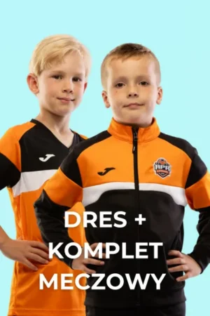 Zestaw Pomarańczowy - Dres + Komplet Meczowy APR Lampart
