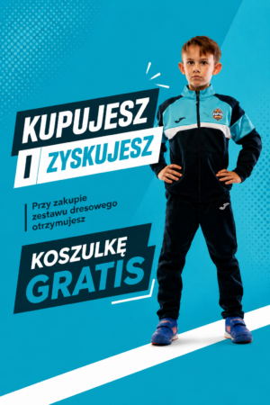 Pakiet Promocyjny - Zestaw Dresowy Turkusowy APR Lampart + Koszulka Meczowa Turkusowa GRATIS
