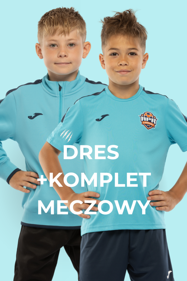 Zestaw APR LAMPART Dres + Komplet Meczowy turkusowy