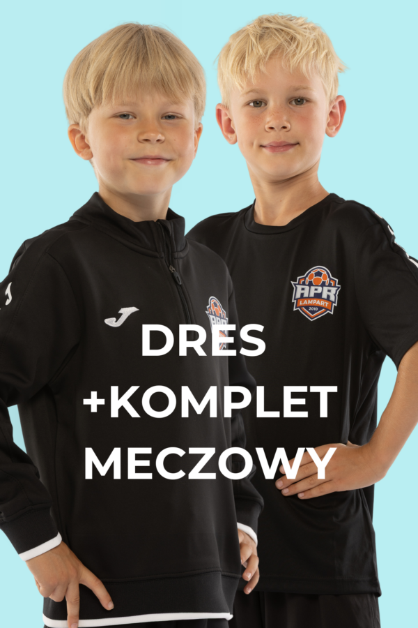 Zestaw APR LAMPART Dres + Komplet Meczowy czarny