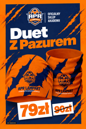 Czapka Elastyczna + Komin - Zestaw Z Pazurem